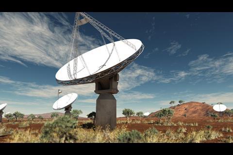 SKA MeerKAT taking shape in South Africa